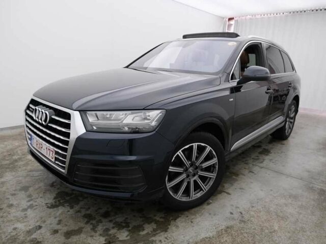 Синий Ауди Ку 7, объемом двигателя 3 л и пробегом 160 тыс. км за 46558 $, фото 1 на Automoto.ua