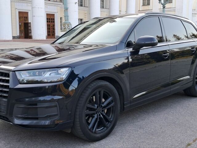 Синий Ауди Ку 7, объемом двигателя 3 л и пробегом 143 тыс. км за 33000 $, фото 1 на Automoto.ua