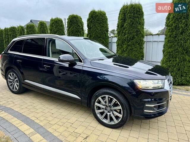 Ауді Ку 7 2017 у Івано-Франківську на Automoto.ua Синій Ауді Ку 7, об'ємом двигуна 3 л та пробігом 145 тис. км за 35500 $, фото 1 на Automoto.ua