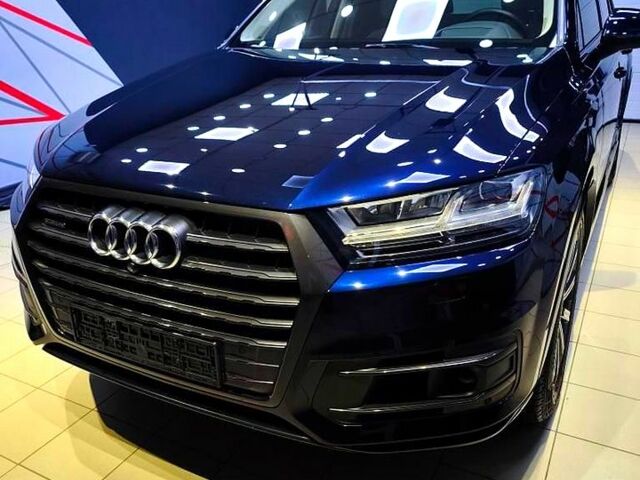 Синий Ауди Ку 7, объемом двигателя 3 л и пробегом 227 тыс. км за 30000 $, фото 1 на Automoto.ua