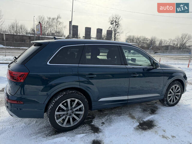 Синий Ауди Ку 7, объемом двигателя 3 л и пробегом 177 тыс. км за 24900 $, фото 1 на Automoto.ua