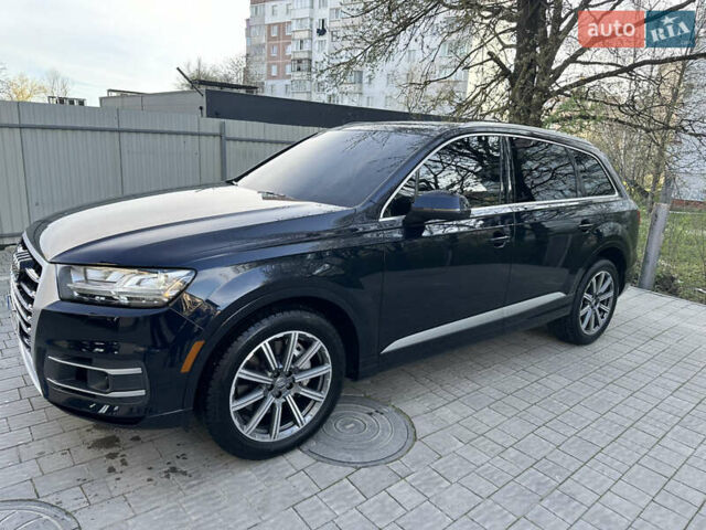 Синий Ауди Ку 7, объемом двигателя 3 л и пробегом 183 тыс. км за 29500 $, фото 1 на Automoto.ua