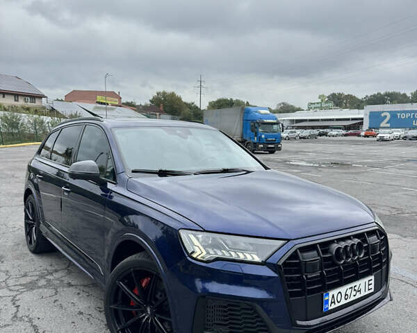 Синий Ауди Ку 7, объемом двигателя 3 л и пробегом 110 тыс. км за 45500 $, фото 1 на Automoto.ua