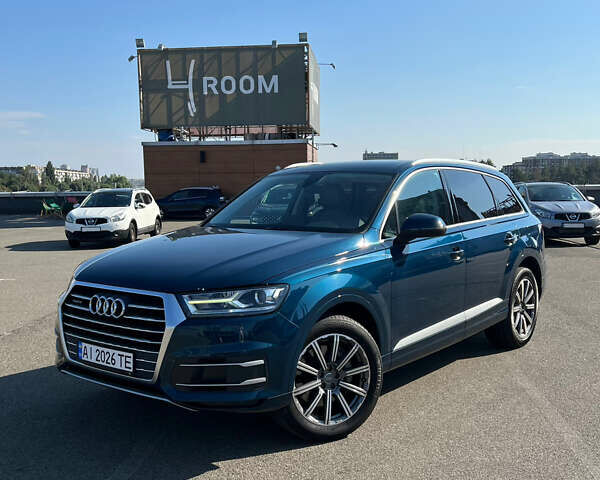 Синий Ауди Ку 7, объемом двигателя 1.98 л и пробегом 106 тыс. км за 28900 $, фото 1 на Automoto.ua