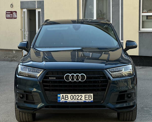 Синий Ауди Ку 7, объемом двигателя 3 л и пробегом 222 тыс. км за 36999 $, фото 1 на Automoto.ua