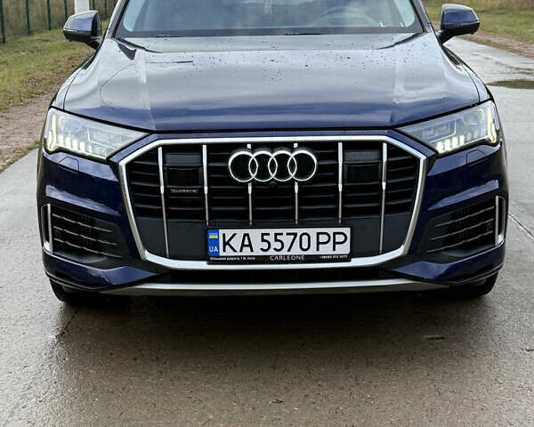 Синий Ауди Ку 7, объемом двигателя 3 л и пробегом 134 тыс. км за 55000 $, фото 1 на Automoto.ua
