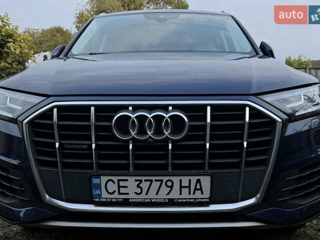 Синий Ауди Ку 7, объемом двигателя 3 л и пробегом 114 тыс. км за 47533 $, фото 1 на Automoto.ua