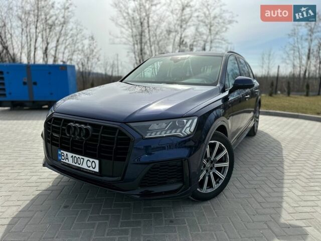 Синий Ауди Ку 7, объемом двигателя 2.97 л и пробегом 147 тыс. км за 57000 $, фото 1 на Automoto.ua