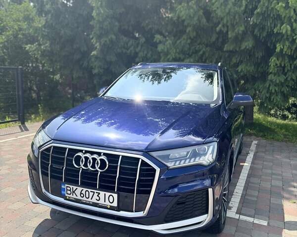 Синий Ауди Ку 7, объемом двигателя 1.98 л и пробегом 68 тыс. км за 38000 $, фото 1 на Automoto.ua