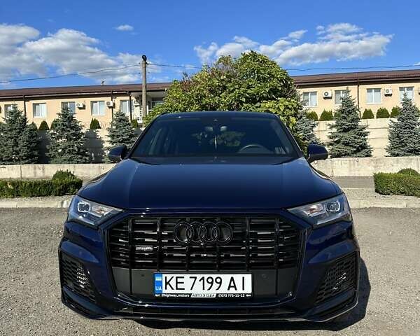 Синий Ауди Ку 7, объемом двигателя 3 л и пробегом 66 тыс. км за 55900 $, фото 1 на Automoto.ua