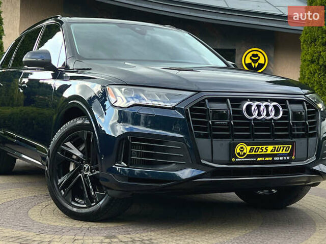 Синий Ауди Ку 7, объемом двигателя 3 л и пробегом 17 тыс. км за 62999 $, фото 1 на Automoto.ua