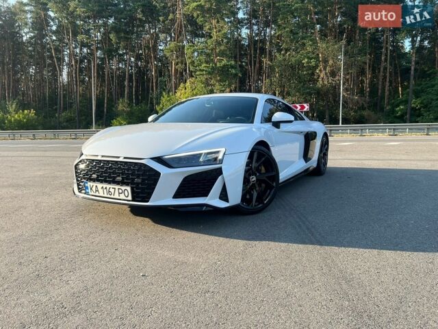 Белый Ауди Р8, объемом двигателя 5.2 л и пробегом 9 тыс. км за 190000 $, фото 1 на Automoto.ua