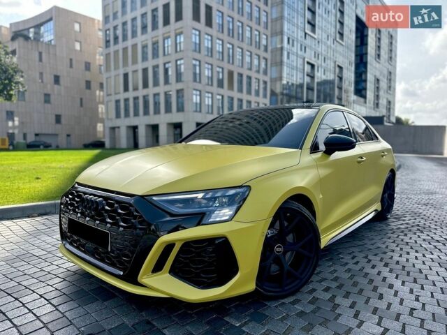 Желтый Ауди РС3, объемом двигателя 2.5 л и пробегом 56 тыс. км за 66000 $, фото 1 на Automoto.ua