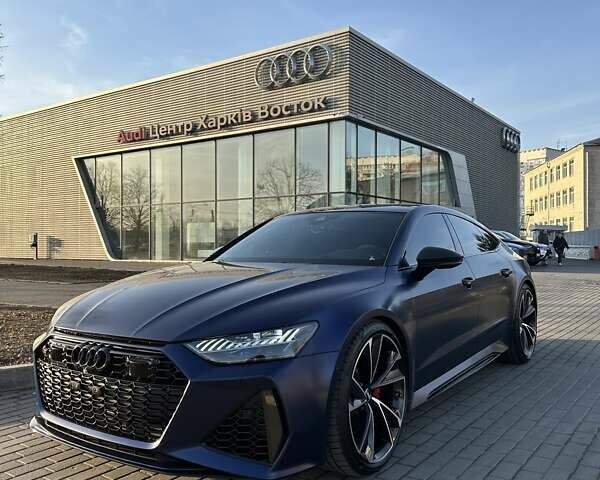Синий Ауди РС7, объемом двигателя 4 л и пробегом 14 тыс. км за 139500 $, фото 1 на Automoto.ua