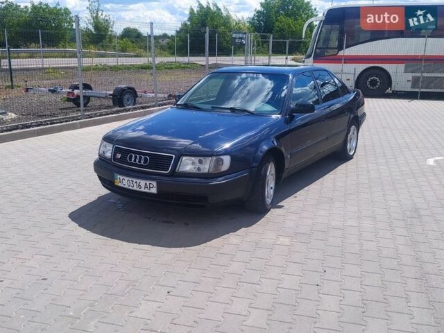 Синий Ауди С4, объемом двигателя 2.2 л и пробегом 239 тыс. км за 11500 $, фото 1 на Automoto.ua