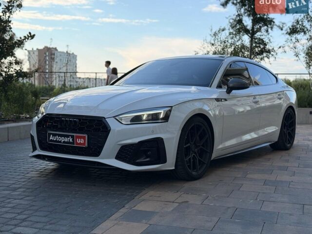 Білий Ауді S5, об'ємом двигуна 3 л та пробігом 83 тис. км за 30990 $, фото 1 на Automoto.ua