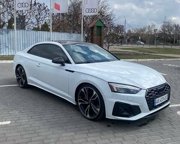 Білий Ауді S5, об'ємом двигуна 3 л та пробігом 18 тис. км за 47000 $, фото 1 на Automoto.ua