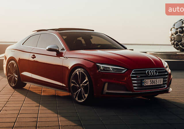 Червоний Ауді S5, об'ємом двигуна 3 л та пробігом 99 тис. км за 26000 $, фото 1 на Automoto.ua