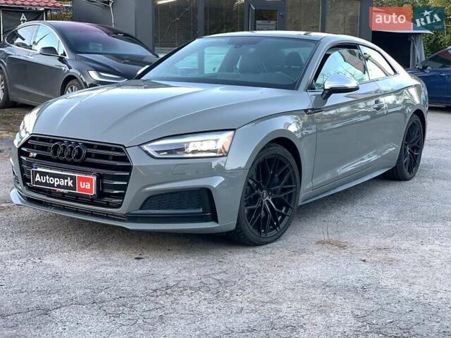 Сірий Ауді S5, об'ємом двигуна 3 л та пробігом 59 тис. км за 33190 $, фото 1 на Automoto.ua