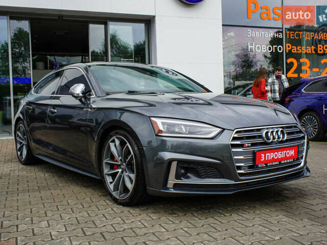 Сірий Ауді S5, об'ємом двигуна 3 л та пробігом 195 тис. км за 27999 $, фото 1 на Automoto.ua