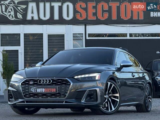 Сірий Ауді S5, об'ємом двигуна 3 л та пробігом 33 тис. км за 47500 $, фото 1 на Automoto.ua