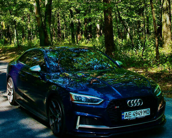 Синій Ауді S5, об'ємом двигуна 3 л та пробігом 50 тис. км за 40000 $, фото 1 на Automoto.ua