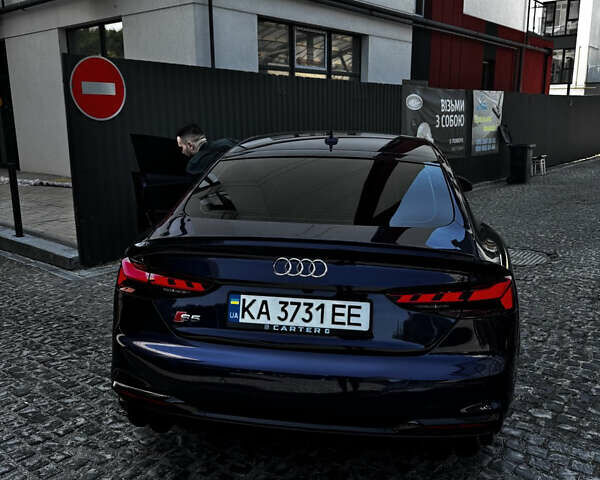 Синій Ауді S5, об'ємом двигуна 3 л та пробігом 52 тис. км за 46000 $, фото 1 на Automoto.ua