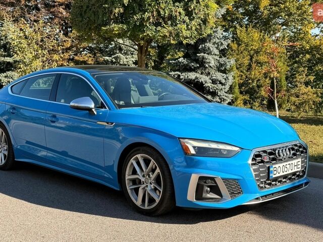 Синій Ауді S5, об'ємом двигуна 3 л та пробігом 106 тис. км за 31500 $, фото 1 на Automoto.ua