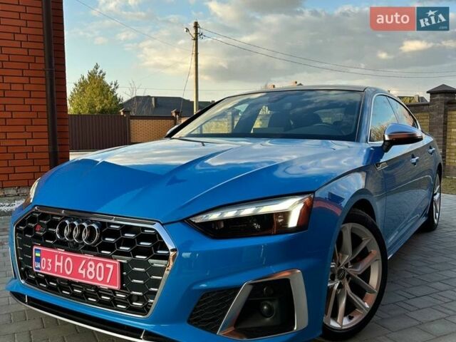 Синий Ауди С5, объемом двигателя 3 л и пробегом 104 тыс. км за 33500 $, фото 1 на Automoto.ua