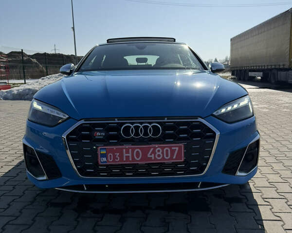 Синій Ауді S5, об'ємом двигуна 3 л та пробігом 106 тис. км за 37000 $, фото 1 на Automoto.ua