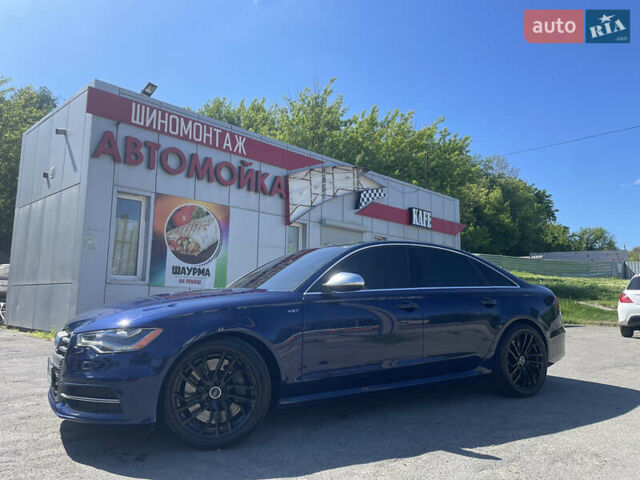 Синий Ауди С6, объемом двигателя 3.99 л и пробегом 200 тыс. км за 30000 $, фото 1 на Automoto.ua