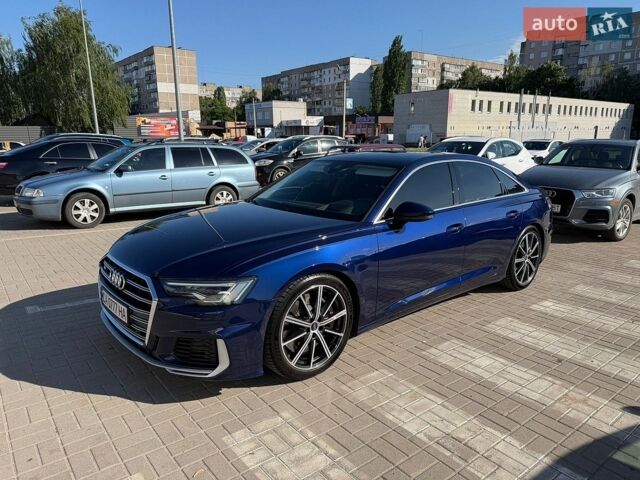 Синий Ауди С6, объемом двигателя 3 л и пробегом 70 тыс. км за 56700 $, фото 1 на Automoto.ua
