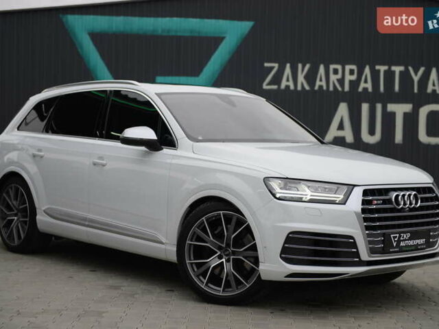 Білий Ауді SQ7, об'ємом двигуна 3.96 л та пробігом 156 тис. км за 58300 $, фото 1 на Automoto.ua