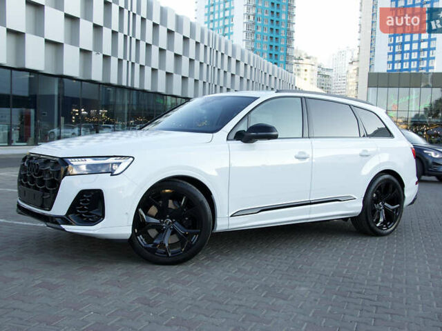 Белый Ауди SQ7, объемом двигателя 4 л и пробегом 1 тыс. км за 129999 $, фото 1 на Automoto.ua