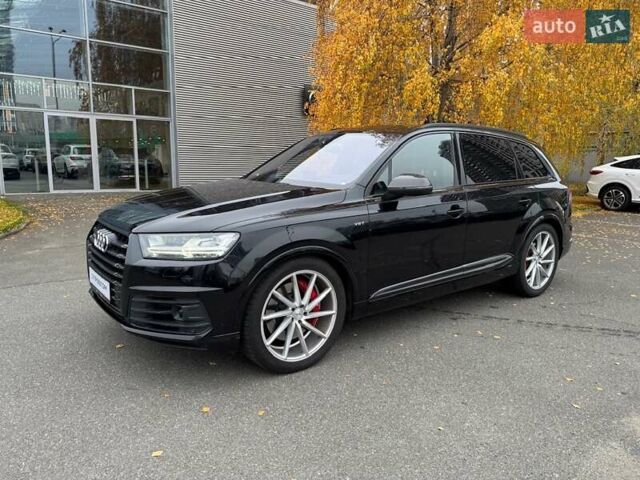 Черный Ауди SQ7, объемом двигателя 3.96 л и пробегом 157 тыс. км за 49900 $, фото 1 на Automoto.ua