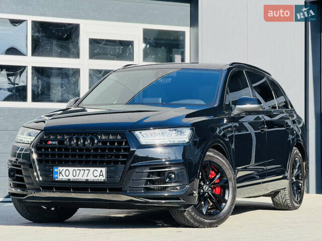 Чорний Ауді SQ7, об'ємом двигуна 3.96 л та пробігом 170 тис. км за 53400 $, фото 1 на Automoto.ua