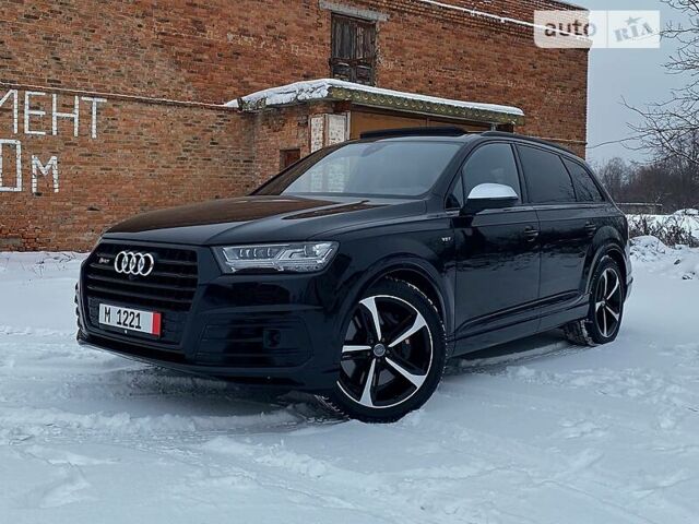 Чорний Ауді SQ7, об'ємом двигуна 4 л та пробігом 94 тис. км за 69999 $, фото 1 на Automoto.ua