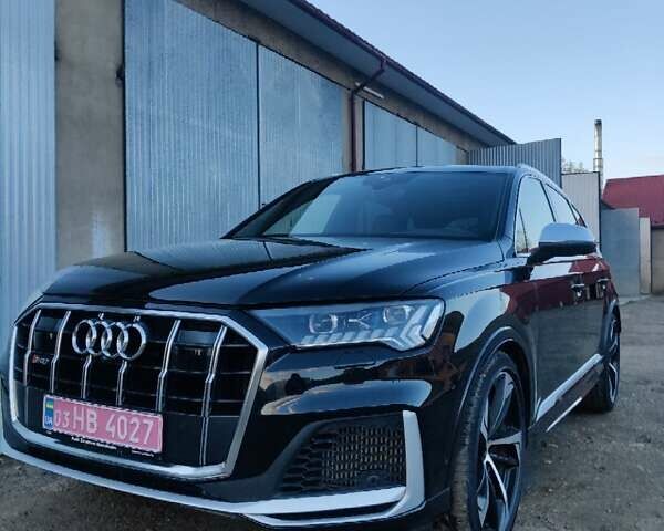 Черный Ауди SQ7, объемом двигателя 3.96 л и пробегом 112 тыс. км за 68992 $, фото 1 на Automoto.ua