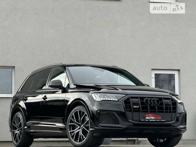 Чорний Ауді SQ7, об'ємом двигуна 4 л та пробігом 58 тис. км за 92499 $, фото 1 на Automoto.ua