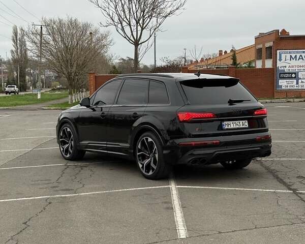 Черный Ауди SQ7, объемом двигателя 4 л и пробегом 65 тыс. км за 89999 $, фото 1 на Automoto.ua