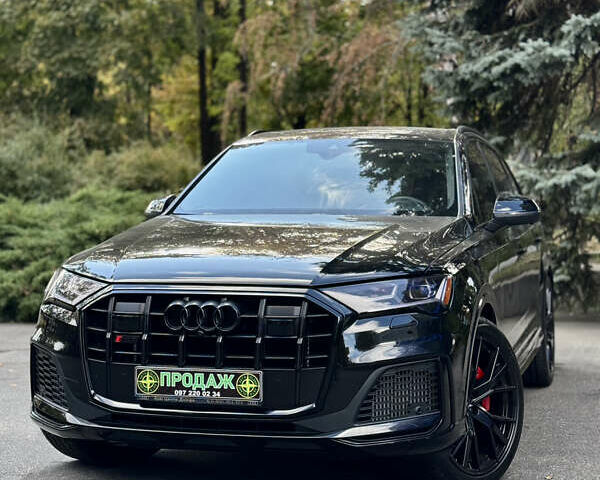 Черный Ауди SQ7, объемом двигателя 4 л и пробегом 21 тыс. км за 84500 $, фото 1 на Automoto.ua