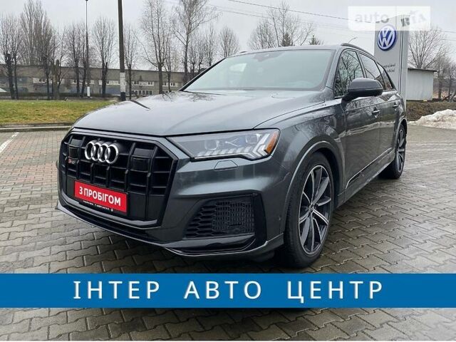 Серый Ауди SQ7, объемом двигателя 4 л и пробегом 18 тыс. км за 99900 $, фото 1 на Automoto.ua