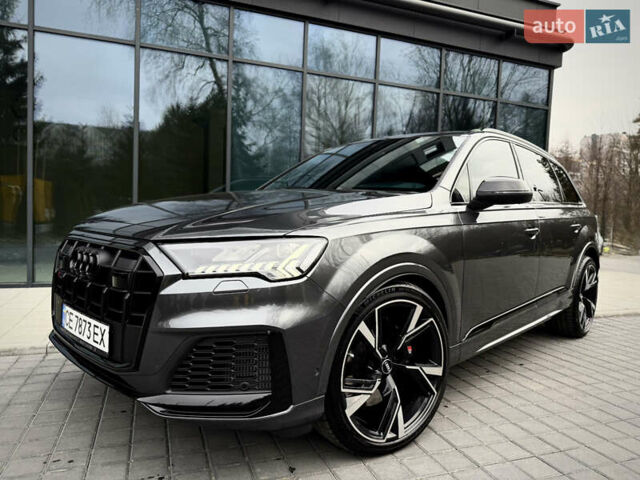 Серый Ауди SQ7, объемом двигателя 4 л и пробегом 7 тыс. км за 94900 $, фото 1 на Automoto.ua