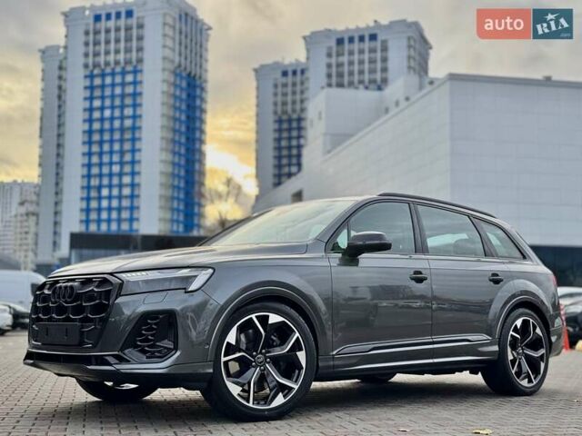 Сірий Ауді SQ7, об'ємом двигуна 4 л та пробігом 1 тис. км за 103500 $, фото 1 на Automoto.ua