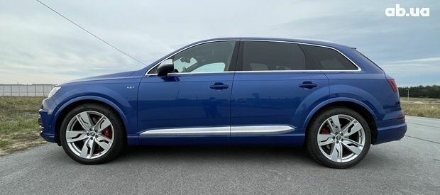 Синий Ауди SQ7, объемом двигателя 4.25 л и пробегом 232 тыс. км за 34000 $, фото 1 на Automoto.ua