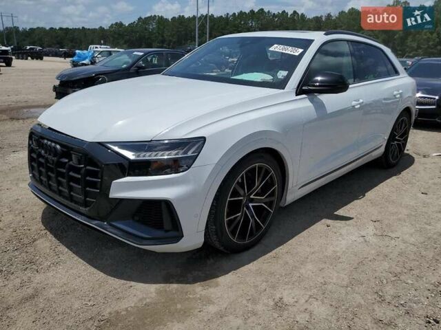 Белый Ауди SQ8, объемом двигателя 4 л и пробегом 29 тыс. км за 64999 $, фото 1 на Automoto.ua