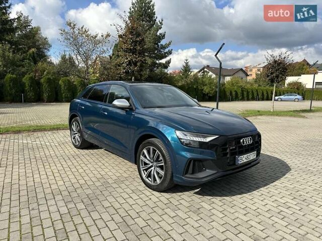Ауді SQ8 2020 у Львові на Automoto.ua Синій Ауді SQ8, об'ємом двигуна 3.96 л та пробігом 115 тис. км за 80900 $, фото 1 на Automoto.ua