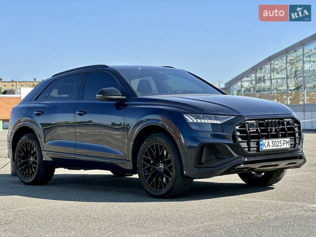 Синий Ауди SQ8, объемом двигателя 4 л и пробегом 33 тыс. км за 94990 $, фото 1 на Automoto.ua