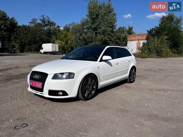 Белый Ауди A3 Sportback, объемом двигателя 1.4 л и пробегом 196 тыс. км за 7500 $, фото 1 на Automoto.ua
