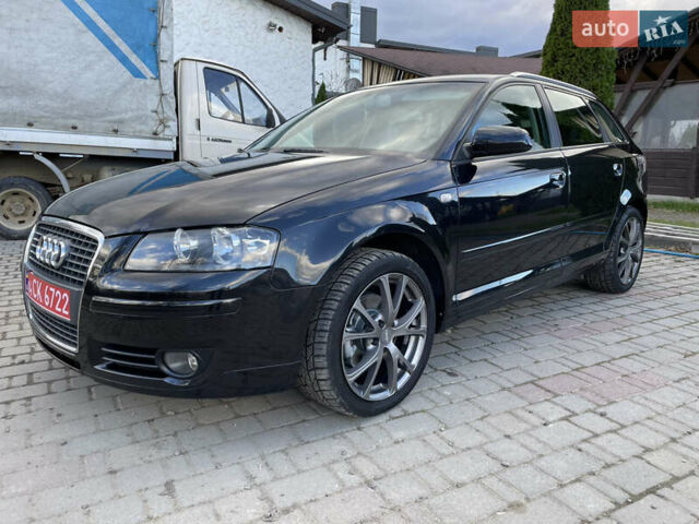 Черный Ауди A3 Sportback, объемом двигателя 1.6 л и пробегом 147 тыс. км за 6999 $, фото 1 на Automoto.ua